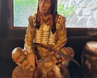 Native American Indian statue