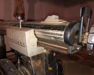 Vintage Craftsman radial arm saw