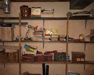 Vintage books, etc.