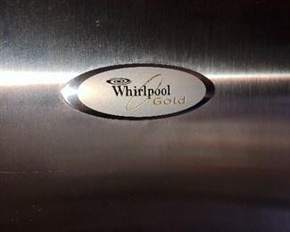 Whirlpool Gold side by side refrigerator