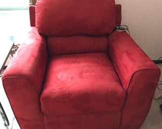 Chair & ottoman