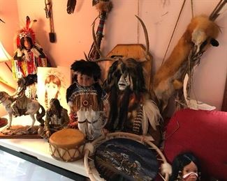 Authentic Native American decor