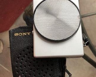 Vintage Sony transistor radio