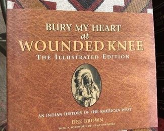 Bury My Heart at Wounded Knee coffee table book, by Dee Brown