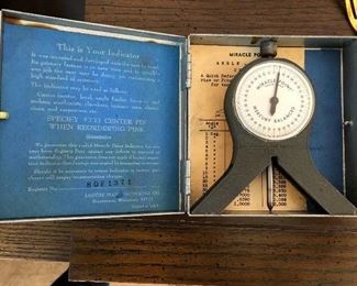 Vintage Miracle Point mercury balanced indicator by Legois