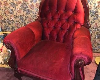 Matching antique chairs (2 total - one not photographed)