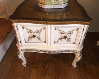 (2) end tables and.......