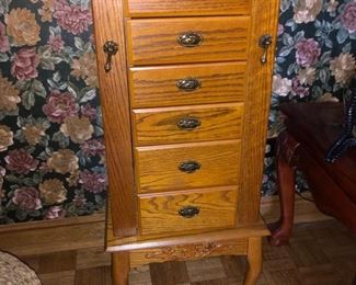 Jewelry armoire