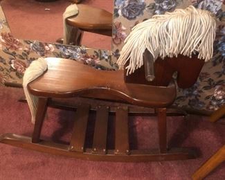 Child’s rocking horse