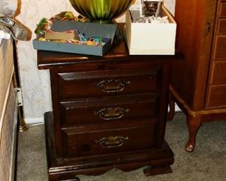 Night Stand matches Mirror Dresser. 22" wide x 19.5" deep