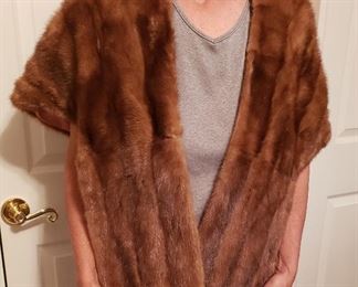 ladies mink stole