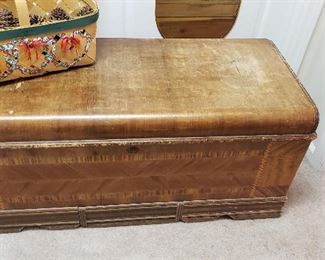 vintage cedar chest