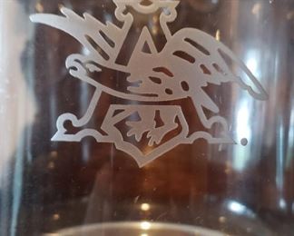 Anheuser Busch clear ice bucket - vintage