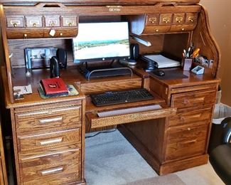 Winner's Only roll-top desk