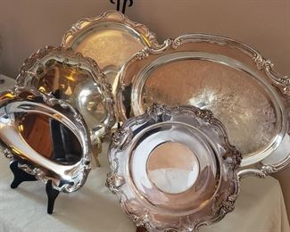 silverplate trays