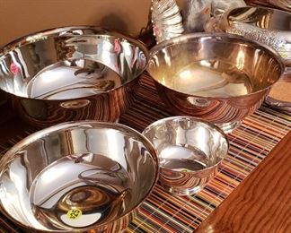 silverplate bowls