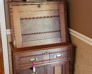 Victorian drop leaf desk