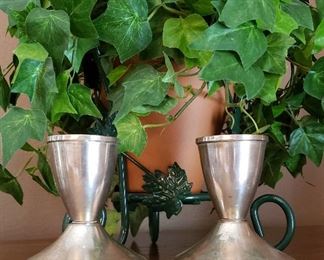 weighted sterling silver candlesticks