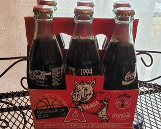 1994 Arkansas coke six pack