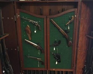 Antique pistols 