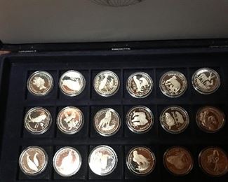 Wildlife Silver coins