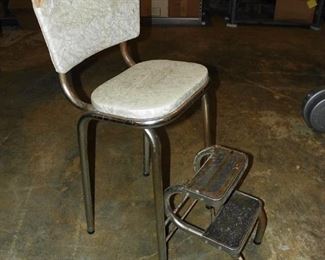 kitchen step stool chair