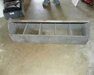 wooden tool box