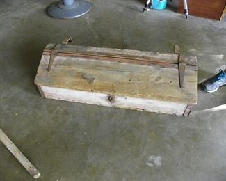 wooden buggy or truck box