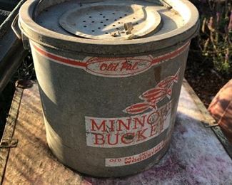 Old Pal Minnow bucket