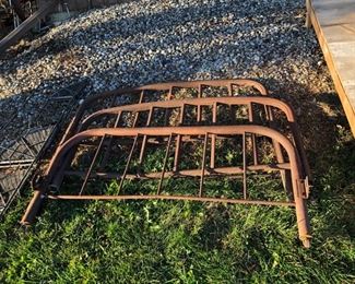 metal bed head/footboards