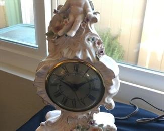 Vintage Florence Ceramics Pasadena Clock