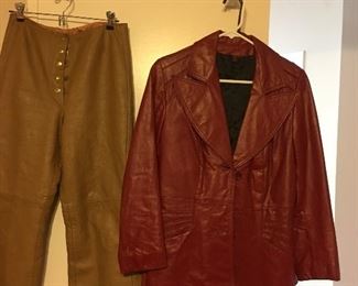 Vintage Leather Clothing