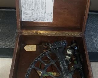 1945 ww2 Navy Sextant