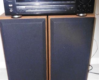 Pioneer receiver; Polk speakers