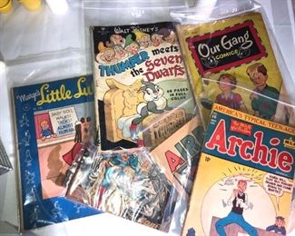 Some of the vintage comics