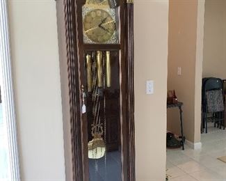 Steinway Grandfather Clock- ltd ed.  With COA, works great. $495