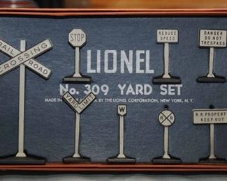 LIONEL # 309 YARD BOXED SET 