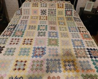 Handmade quilt.