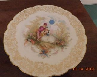 Sevres hand painted plate.