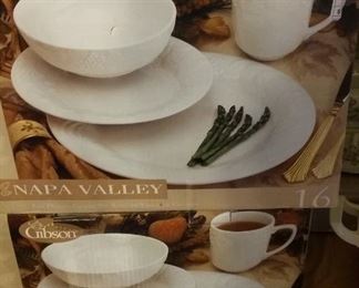 GIBSON DISHES - NEW IN BOX