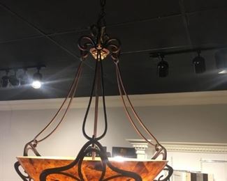 CORBETT LIGHTING ZANZIBAR PENDANT CHANDELIER 28" W