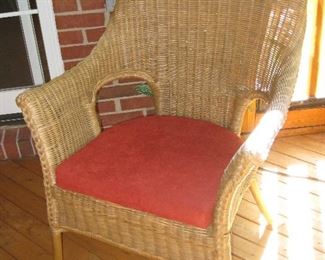 wicker chair