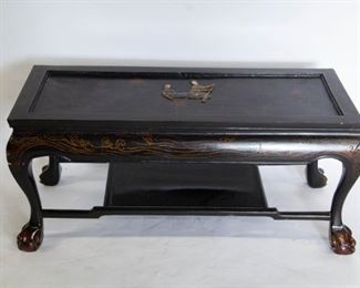 Chinoiserie Mother of Pearl Inlaid Coffee Table
