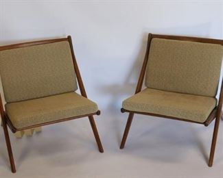 Signed DUX X Frame Chairs