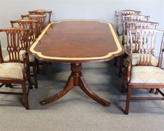 SMITH WATSON Signed Dining Table And Chairs