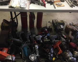 Lots of tools and some antique tools
