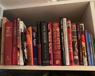 Assorted -cookbooks, travel