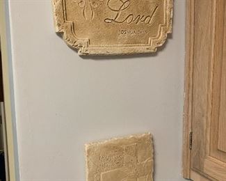 Christian faith art; several more in different shapes and sizes!