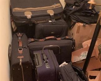 An enormous lot of luggage