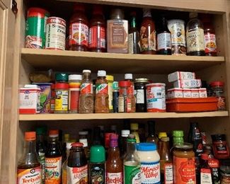Tons of exotic spices